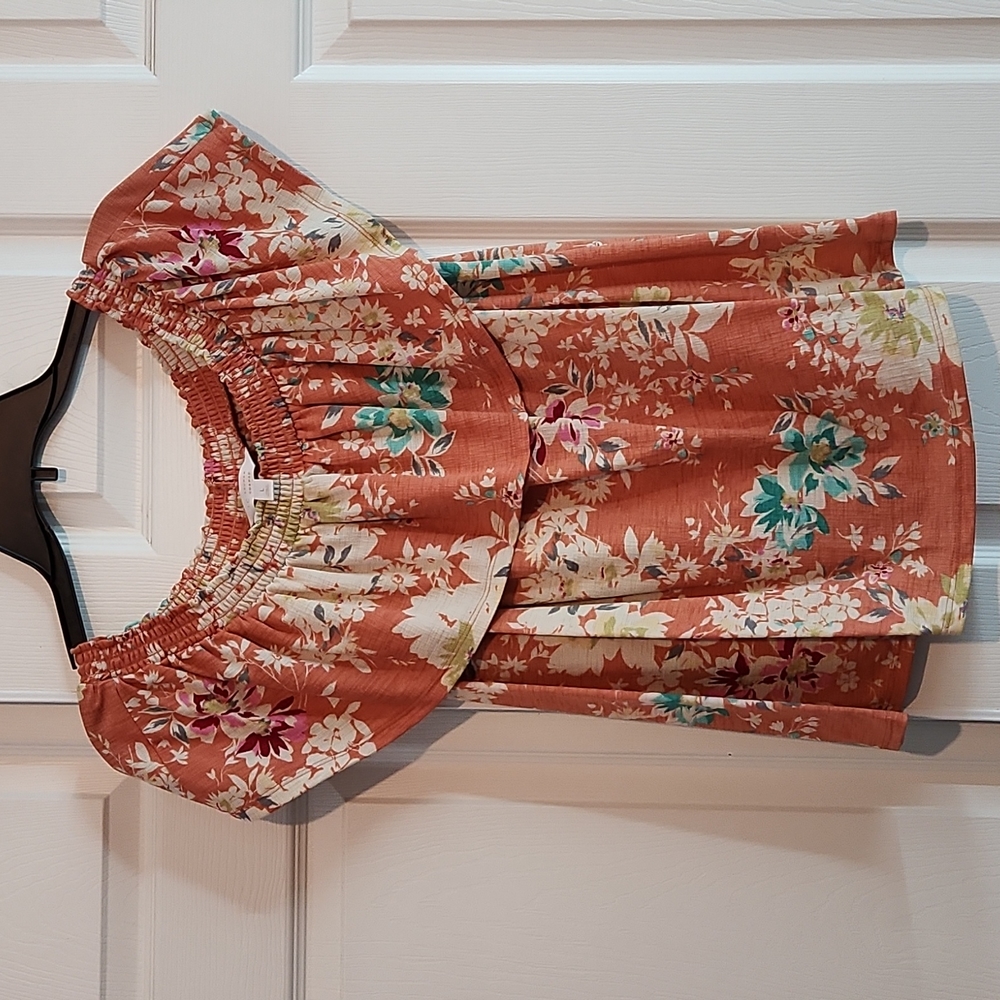Flower Print Blouse